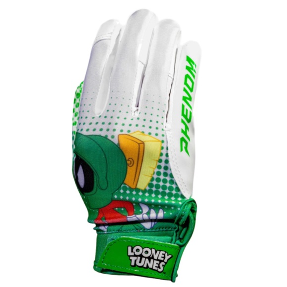 PHENOM • Looney Tunes Football Gloves Marvin The Martian VPS4 By Phenom Elite - Picture 3 of 4